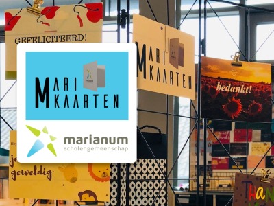 Marianum-leerlingen Lichtenvoorde verkopen kaarten in webshop!